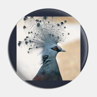 victoria crowned pigeon Pin