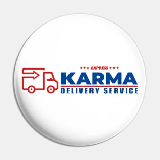 Karma Delivery Service Pin