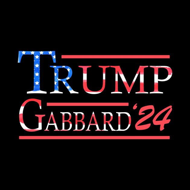 Donald Trump Tulsi Gabbard 2024 by Plough Vincent