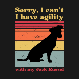 Sorry, I can't, I have agility with my Jack Russel T-Shirt