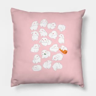 all rew HL rabbit poses | Bunniesmee Pillow