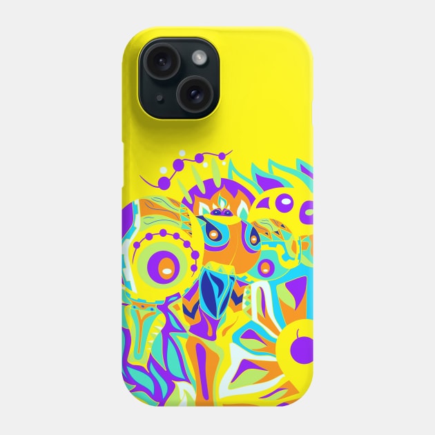 lightning alien armor ecopop Phone Case by jorge_lebeau