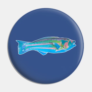 Colorful fish Pin