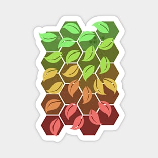 SPRING HONEY LEAVES Magnet