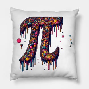 Pi number. Pillow