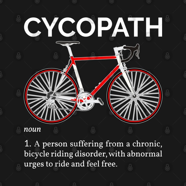 Cycopath Definition I - Red Bike by lemonpepper