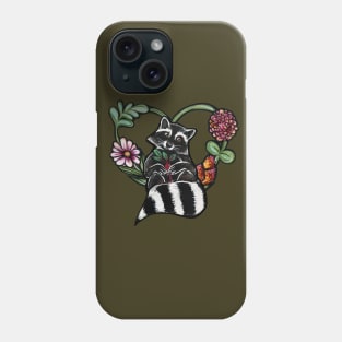 Beet Eating Raccoon Love Phone Case