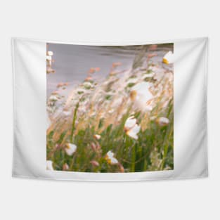 Beauty of Bright Flowers Tapestry