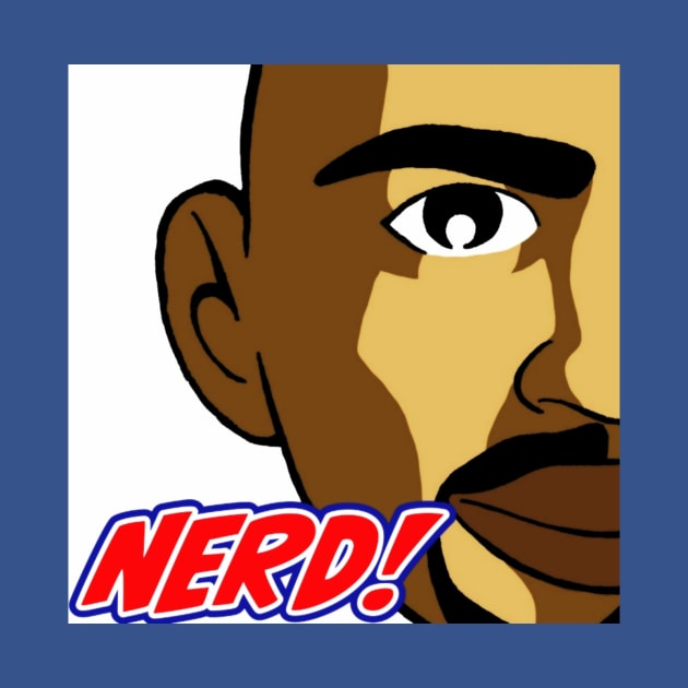 nerd face logo 2 by Ed Johnson Presents NERD! Merch