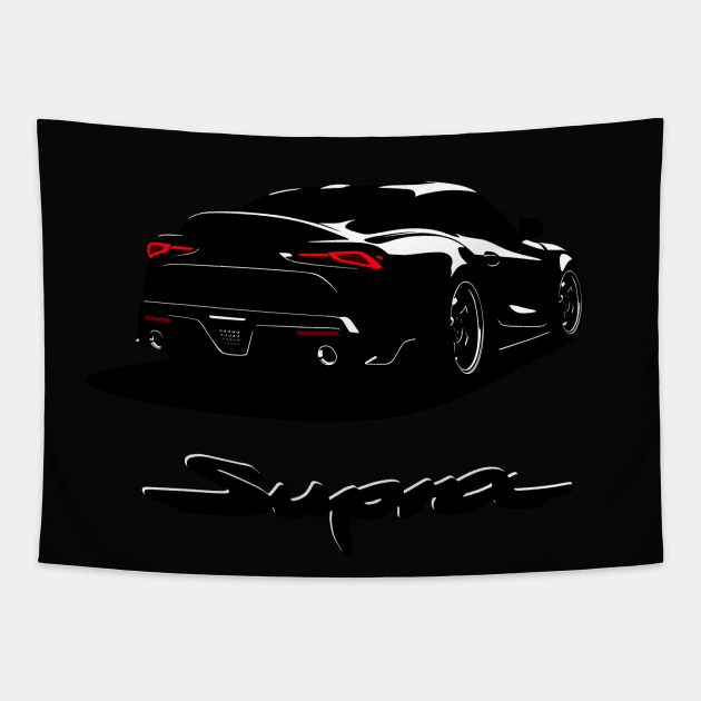 MkV Supra Tapestry by AutomotiveArt