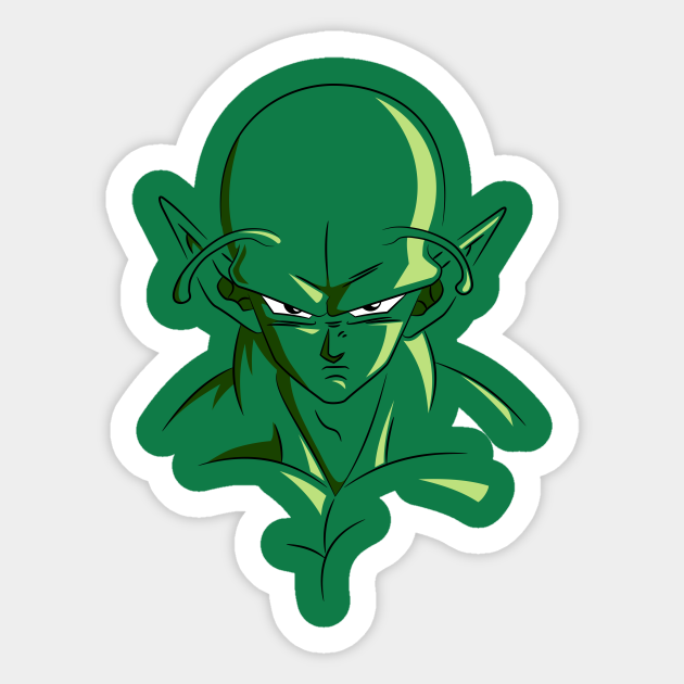 Piccolo Dragon Ball Z Character Face Dragon Ball Sticker Teepublic