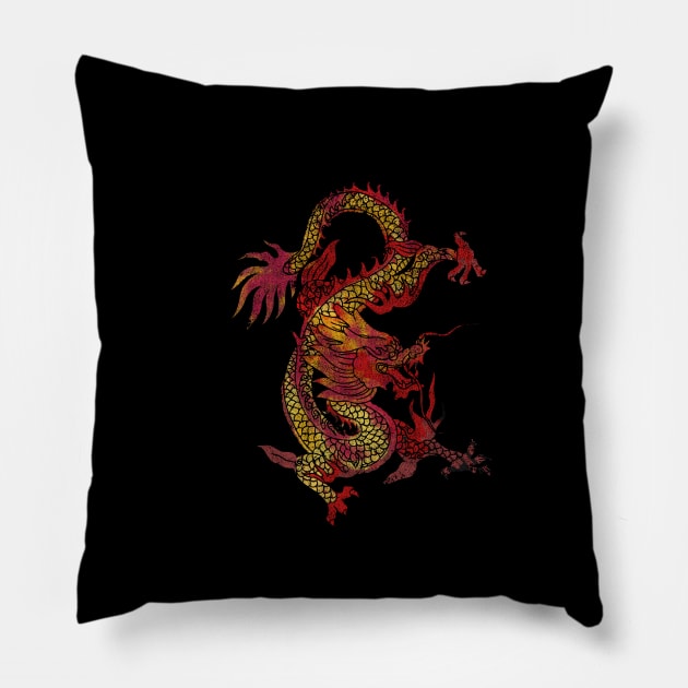 Wheel of Time - Dragon Reborn Pillow by notthatparker