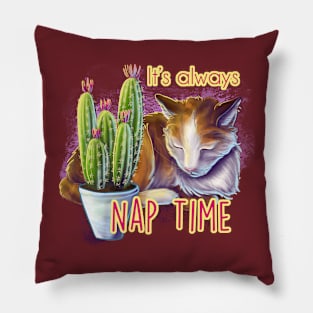 Nap Time Kitty Pillow