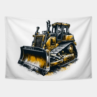 Bulldozer Tapestry