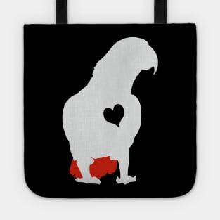 Adore African Grey Parrots Tote