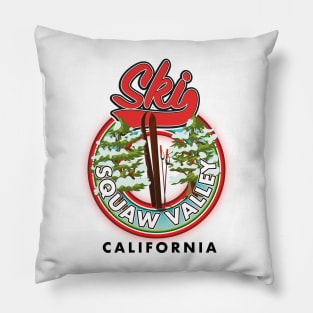 Squaw Valley California Pillow