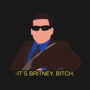 Office Michael Scott It's Britney B Meme Fan Art T-Shirt