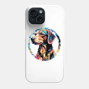 Dog Pet World Animal Lover Furry Friend Abstract Phone Case