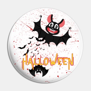 Halloween vampire Pin