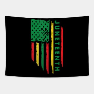 Juneteenth American Flag Tapestry