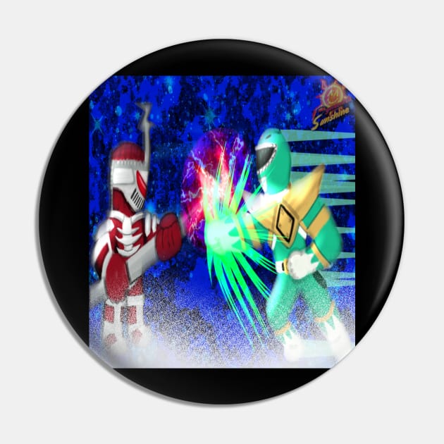 Lord Zedd vs Green Ranger Tommy Pin by DynamiteSunshine