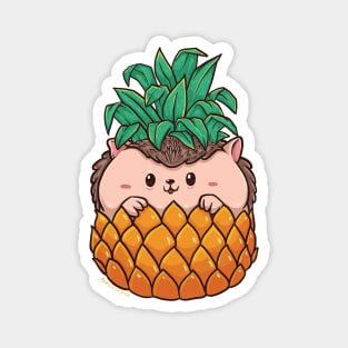 Hedgehog pineapple Magnet