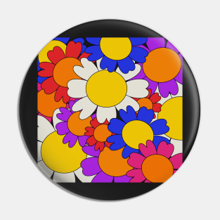 flower power daisies Pin