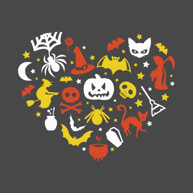 I Heart Halloween by SLAG_Creative