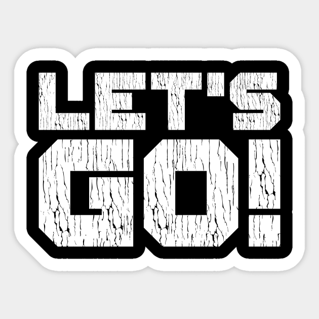 Let's Go Fishing | Sticker