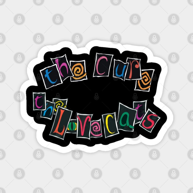 The Love Cats Magnet by Timeless Chaos