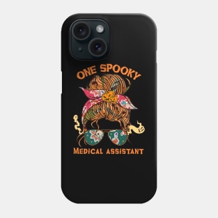 One spooky medical assistant bandana women Phone Case