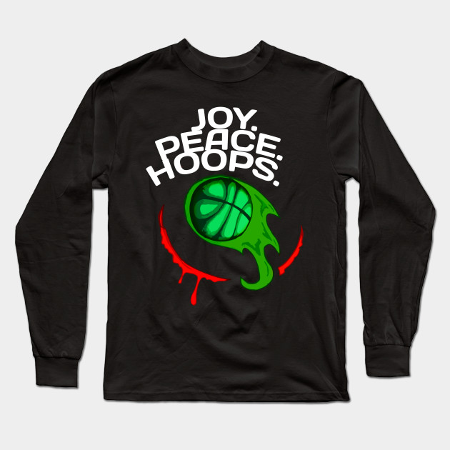 Joy Peace Hoops Basketball Christmas Fireball Basketball