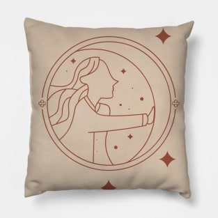 Moon - Starry Night 3 Pillow