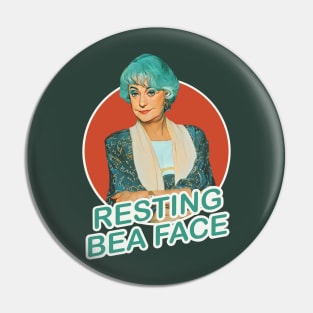 Golden Girls Dorothy Zbornak Bea Arthur - Resting Bea Face Pin