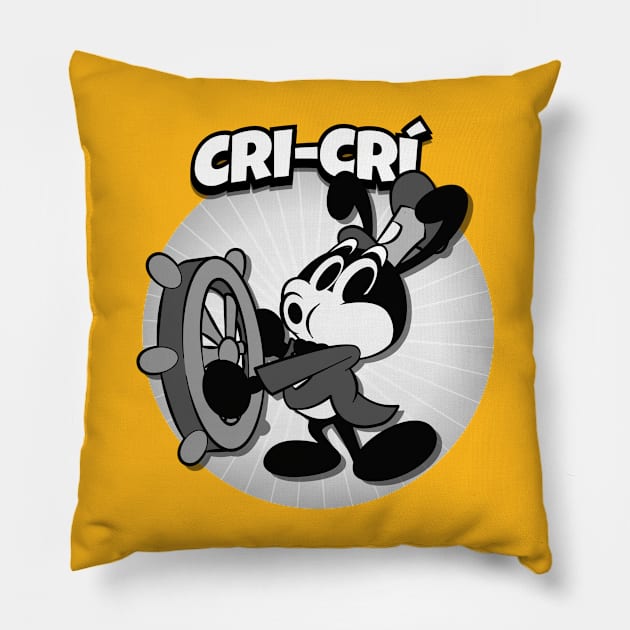 Cri-Cri Pillow by lolo_aburto