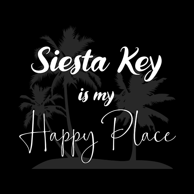 Siesta Key is my happy place Siesta Beach Florida by BlueTodyArt