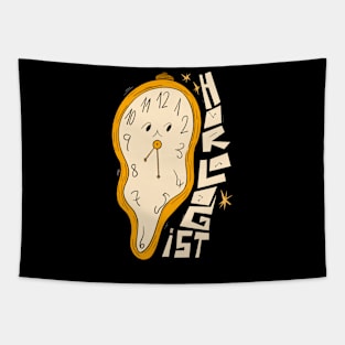 Horologist Horology Hour Collector Clock Lover Tapestry