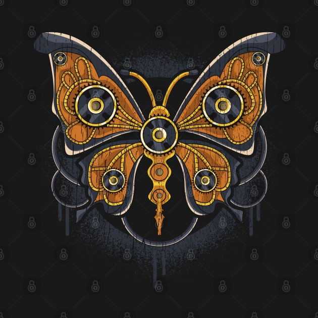 Steampunk Butterfly by E