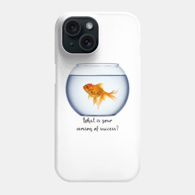 Goldfish bowl Phone Case by OMARMAH