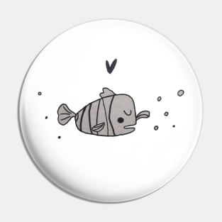 A cute fish - Drawing Pin