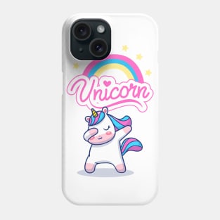 Unicorn With Stars Phone Case