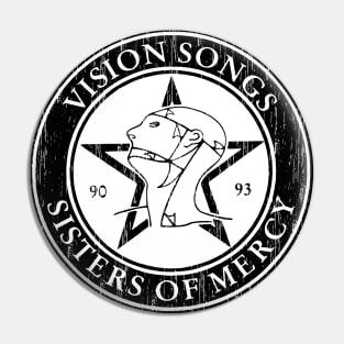 Sisters of Mercy Retro Pin