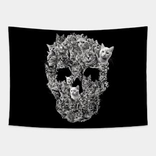 Cat Skull Craft Tapestry