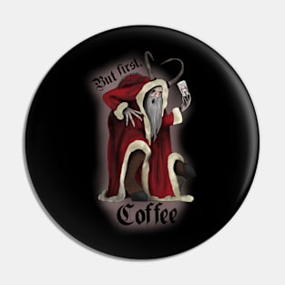 Krampus Coffee Pin