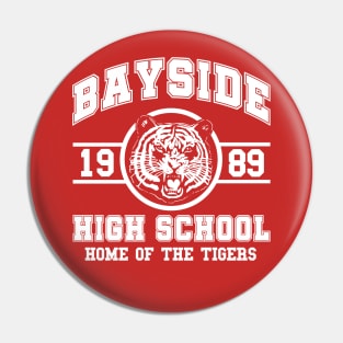 Bayside High School - Home of the Tigers Pin