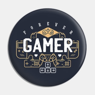 Forever Gamer Pin