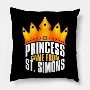 St. Simons Georgia Pillow