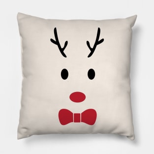 Rudolp the Red Nose Reindeer Pillow