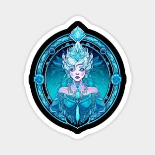 The Elvish Ice Queen Magnet