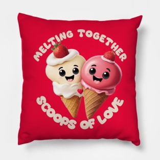 melting together Pillow